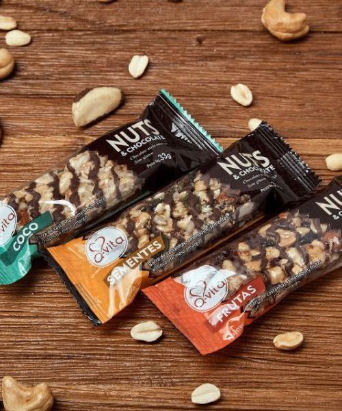 NUTS & CHOCOLATE Q-VITA 33G - Imagem 2