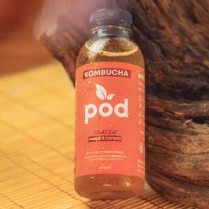 POD KOMBUCHA MAÇA E CANELA 400ml