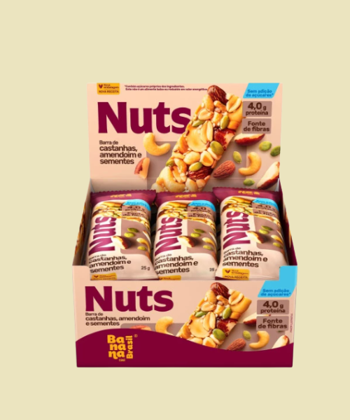 Nuts - Castanhas Amendoim e Sementes 25g - Imagem 2