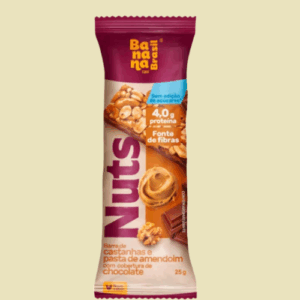 Nuts - Castanhas, pasta de amendoim e chocolate 25g
